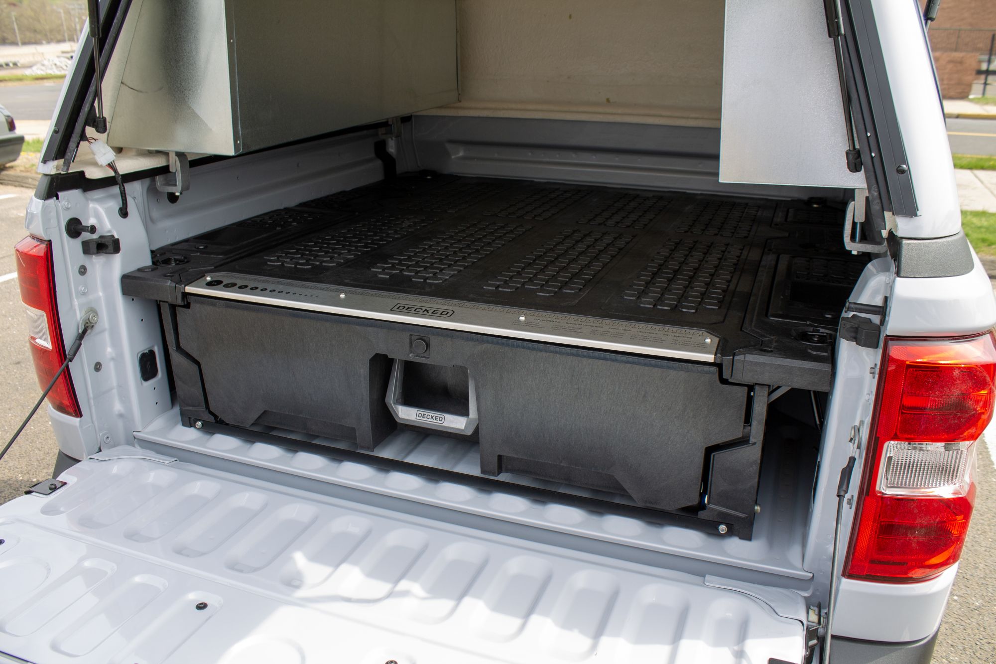DECKED Drawer System in a Ford Maverick