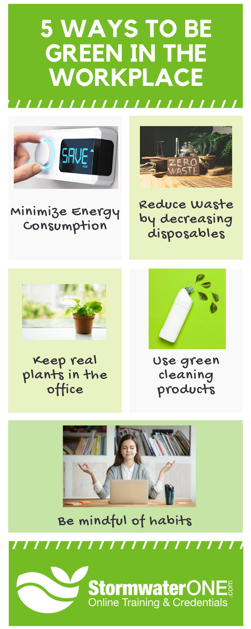 5 ways to go green in the workplace
